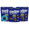 Freestyle Snacks Olive Snack Packs - As Seen on Shark Tank - Fresh Pitted Green & Kalamata Olives, Jumbo-Sized, Grown in Greece, All Natural, Non-GMO, Sugar-Free - Mediterranean Herb, 4oz (3 Pack) view 1