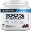 Transparent Labs Grass-Fed Whey Protein Isolate - Naturally Flavored, Gluten Free Whey Protein Powder with 28g of Protein per Serving & 9 Amino Acids - 30 Servings, Milk Chocolate view 1