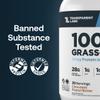 Transparent Labs Grass-Fed Whey Protein Isolate - Naturally Flavored, Gluten Free Whey Protein Powder with 28g of Protein per Serving & 9 Amino Acids - 30 Servings, Milk Chocolate view 2