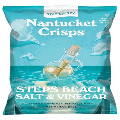 3 pack - Nantucket Crisps - Steps Beach Salt and Vinegar