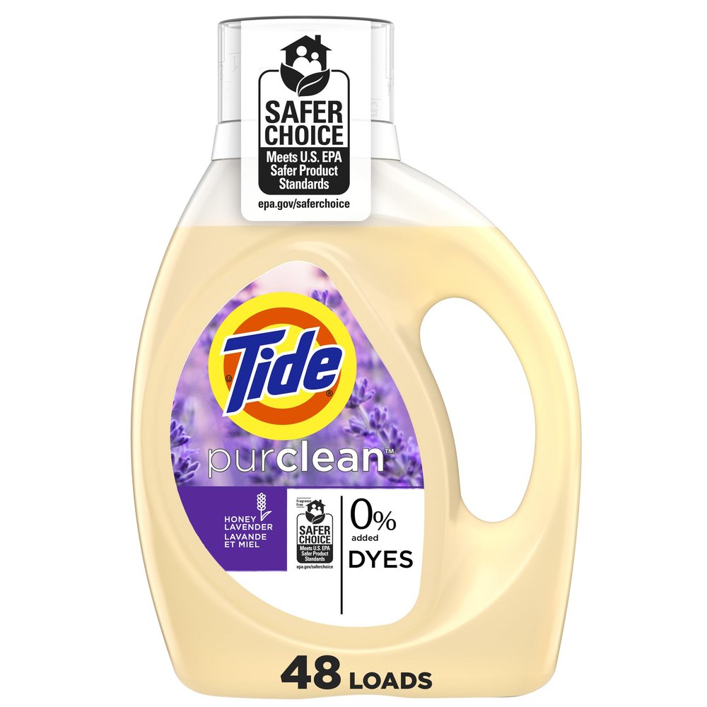 Tide Purclean Liquid Laundry Detergent, 63 fl oz, 48 Loads