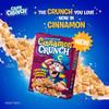 Cap'n Crunch Breakfast Cereal, Cinnamon Crunch, 19.3oz Family Size Box view 4