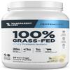 Transparent Labs Grass-Fed Whey Protein Isolate - Naturally Flavored, Gluten Free Whey Protein Powder with 28g of Protein per Serving & 9 Amino Acids - 30 Servings, French Vanilla view 1