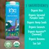 Kiki Milk Plant Based Milk - Organic Unsweetened Kiki Milk - Calcium & Magnesium Source - Gluten Free, Gum Free, GMO Free, Dairy Free, Soy Free, Glyphosate Free - Shelf Stable - (32 oz  Pack of 6) view 3