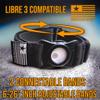 6-26" Inch Freedom Band for Freestyle Libre 3 : Transmitter Protection Sensor Cover Arm & Leg Band -No More Adhesive Patch Tapes (Black, 6-26") view 3