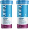 Nuun Active: Tri-Berry Electrolyte Enhanced Drink Tablets, 10 Count (Pack of 2) view 1