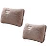 2pcs Hand Warmers Rechargeable Portable, Cute Bear Thick Hot Water Pouch for Winter Women Men Use, Couple's Magic Hot Water Bottle,Brown view 1