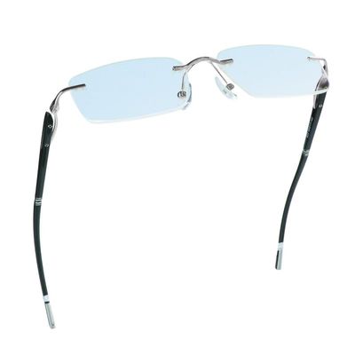 LifeArt Blue Light Blocking Glasses, Computer Reading Glasses, Anti Blue Rays, Reduce Eyestrain, Stylish for Men and Women(Silver,+2.50 Magnification)