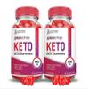 Justified Laboratories (2 Pack Keto Drops Keto ACV Gummies Advanced Formula 1000MG Formulated with Pomegranate Beet Juice Powder B12 Vegan Non GMO 120 Gummys view 1