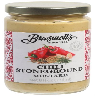 Braswell's Chili Stone Ground Mustard