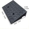 NTIYOU Wheelchair Ramps Wheelchair Ramp Wheelchair Ramp Heavy Duty Non-Slip Threshold Ramp for Doorstep Scooter Ramp Portable Home Kerb Ramps Entryway (Size : 50 * 32 * 13cm) view 2