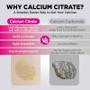 Yutiny Calcium Citrate Filled Gummies, Extra Absorption Calcium Citrate 1000mg with Vitamin D3, K2 & Magnesium, Chewable Supplement for Bone, Muscle Health, 60 Count view 2