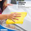 HOMERHYME Shop Towels Rags, 1200 Pack Microfiber Cleaning Cloth Bulk Absorbent Lint-Free, All-Purpose Microfiber Towel Cleaning Rags for Commercial, Industries, Garage & Housekeeping 11.5"*11.5" view 4
