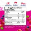 Zinc Gummies for Adults - Zinc Chewable Gummy for Immune Support - Powerful Natural Antioxidant Non-GMO Supplement for Children Men Woman Adults view 2