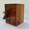 Nautical Replica Hub Wooden Urn Box with Resin Design - Cat Urn Memorial Urn box Keepsake Memory Cat and Dog urn Box Pet Memorial Casket for Ashes Men Women Child view 1