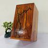 Nautical Replica Hub Wooden Urn Box with Resin Design - Cat Urn Memorial Urn box Keepsake Memory Cat and Dog urn Box Pet Memorial Casket for Ashes Men Women Child view 2