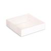 25 Pack Cardboard Gift Boxes with Lids for Birthday,Christmas Presents, Party, Wedding Favors, Baby Shower Gifts (4.7" x 4.7" x 1.2", White) view 1