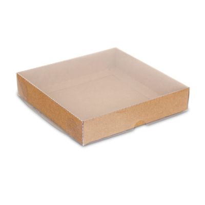 25 Pack Cardboard Gift Boxes with Lids for Birthday,Christmas Presents, Party, Wedding Favors, Baby Shower Gifts (5.9" x 5.9" x 1.2", Kraft)