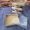 25 Pack Cardboard Gift Boxes with Lids for Birthday,Christmas Presents, Party, Wedding Favors, Baby Shower Gifts (5.9" x 5.9" x 1.2", Kraft) view 4