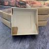 25 Pack Cardboard Gift Boxes with Lids for Birthday,Christmas Presents, Party, Wedding Favors, Baby Shower Gifts (4.7" x 4.7" x 1.2", Kraft) view 3