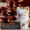 NY Spice Shop Sugar Free Dark Chocolate Almonds - 1 Pound Holiday Low Sugar Sweet Snacks - Roasted Almond for Healthy Festive Snacking - Chocolate Bites for Post Dinner Christmas Delight view 3