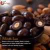 NY Spice Shop Sugar Free Dark Chocolate Almonds - 1 Pound Holiday Low Sugar Sweet Snacks - Roasted Almond for Healthy Festive Snacking - Chocolate Bites for Post Dinner Christmas Delight view 4