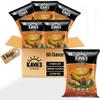 Kava's Plantain Chips, Sweet & Salty Chips - 5 Packs Vegan & Gluten Free Chips | Bulk Plantain Chips, Healthy Snacks, Delicious Original Plantains Chips | Bulk Chips 12 Oz each Pack view 1