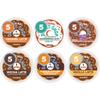 30 Count Latte Pods Variety Pack. 6 Top Flavors - Vanilla, Caramel, Mocha, Pumpkin Caramel Cheesecake And Cinnamon Toast Crunch,And Gingerbread (Contains Milk) view 1