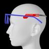 Glasses After Rhinoplasty Reading Glasses Stop Slipping Down Nose Pads Low Nose Bridge Glasses Off Nose Marks (Black) view 4
