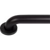 Stone Harbor Hardware Knurled Grab Bar, 42 Inches, 1-1/2" Diameter, 1-1/2" Wall Clearance, Concealed Screws, Matte Black view 3