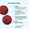 OLLY Goodbye Stress Gummy, GABA, L-Theanine, Lemon Balm, Stress Relief Supplement, Berry - 74 Count view 2