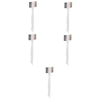 Gatuida 5pcs Gas Stove Cleaning Brush Wire Bristles for Crevice Cleaning for Kitchen Stoves Sinks