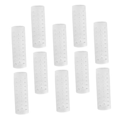 Anneome 5pairs Reusable Toe Protectors Anti-wear Finger Sleeves for Comfort Supple Toe Covers for Daily Use High Heels Sports Skin-Friendly Material Easy to Clean Convenient