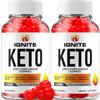 (2 Pack) Ignite Keto ACV Gummies - Advanced Formula Ignite Keto Plus ACV Gummies Apple Cider Vinegar Ignite ACV Dietary Supplement Men Women (120 Gummies) view 1