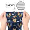 Veniyate Chickens Print 2pcs Running Athletics Compression Stockings Sleeves Leg Calf Shin Splints Elbow Knee Pads Protection Sports Safety Unisex Socks view 3