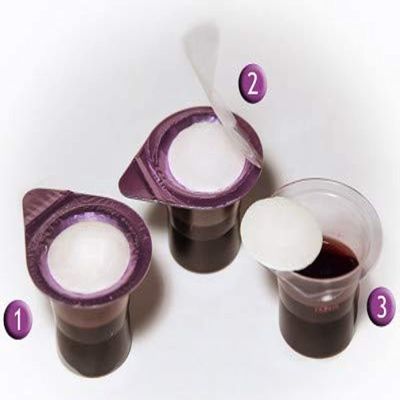 50 Sets of Prefilled Communion Cups with Grape Juice & Wafers - Wafer on Top : Juice on Bottom - Made in the USA