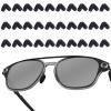 Eye Opening Stuff 30 Pairs Replacement Nosepiece Nosepad for Costa Del Mar South Point/Flagler; for Oakley Cartridge OX5137 - Black view 1
