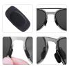 Eye Opening Stuff 30 Pairs Replacement Nosepiece Nosepad for Costa Del Mar South Point/Flagler; for Oakley Cartridge OX5137 - Black view 2