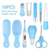 10 PCS Baby Grooming Health Care KIT for New Borns and Toddlers (Blue) Ideal for Travelling & Home Use view 2