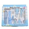 10 PCS Baby Grooming Health Care KIT for New Borns and Toddlers (Blue) Ideal for Travelling & Home Use view 3