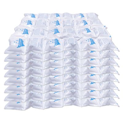 TarppedRock Dry Ice Pack for Shipping Frozen Food, Reusable Ice Packs for Coolers Long Lasting, Flexible Cold Packs Sheets for Lunch Box (8 Large Sheets)