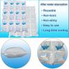 TarppedRock Dry Ice Pack for Shipping Frozen Food, Reusable Ice Packs for Coolers Long Lasting, Flexible Cold Packs Sheets for Lunch Box (8 Large Sheets) view 2