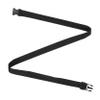 Gatuida 3 Pcs Wheelchair Restraint Band Simple Comfortable Safety Harness Black Universal Fit for Wheelchair Users view 1
