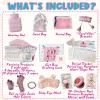 First Period Kit for Girls 9-12 | 50 PC MultipieYo Teen Preteen Tween Period Starter Kit for Girls 10-12 | 1st Period Gifts | Period Packs for Young Girls First Time view 2