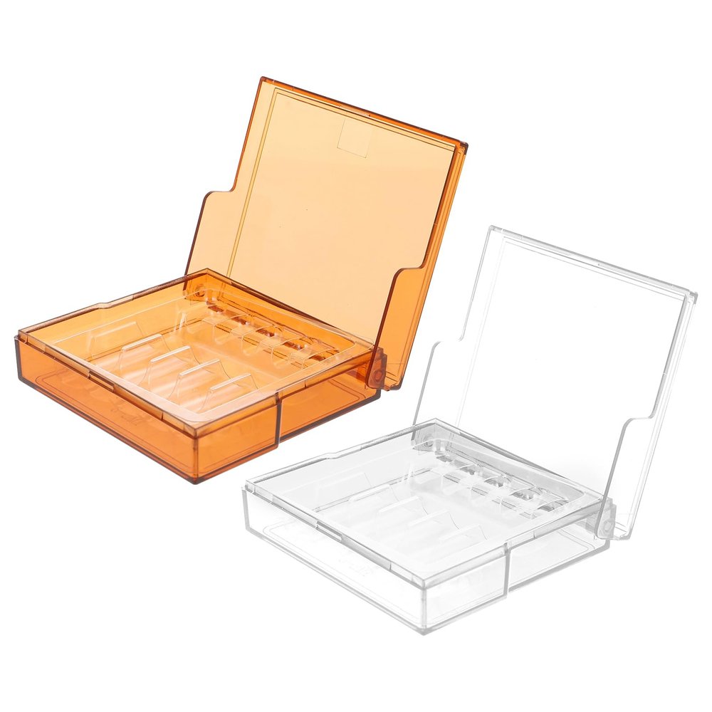 Box Injection Case: 2 Pcs Injection Carrying Case, Infusion Holder Clinic Case Holder Instrument Plastic Rescue Vehicle