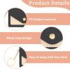 2 Pack Birth Control Pill Case Sleeve Packet 4.3 X 3 Inch PU Leather Wallet Pill Holder Privacy Protection Birth Control Pill Wallet with Key Ring for Pill Card Organizer(Pink, Black) view 3