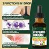 Verdeherb Cleavers Lymphatic Drainage Drops Enhance Lymph System Detox Cleanse, Echinacea, Milk Thistle, Cats Claw, Turmeric, Dandelion, Burdock Immune Support Supplement. 2oz view 2