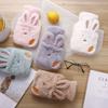 500ml/17.6oz Water-Filled hot Water Bottle Cute Plush Warm Water Bag with Cover Portable hot Water Bag with Hand Pocket view 3