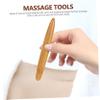 Anneome 2pcs Facial Reflexology Tool Handheld Wooden Massage Sticks for Feet Hands Accupressure Massage Stick Relaxing Present for Mom view 2