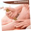 Anneome 2pcs Facial Reflexology Tool Handheld Wooden Massage Sticks for Feet Hands Accupressure Massage Stick Relaxing Present for Mom view 3